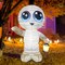 GOOSH 5.2FT Inflatable Cute Mummy with Lantern – Light-Up Halloween Yard Decoration